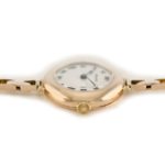 Ladies Rolex Cocktail Watch, Porcelain Dial, 9ct Pink Gold c1915 mobile navigation (3)