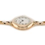 Ladies Rolex Cocktail Watch, Porcelain Dial, 9ct Pink Gold c1915 mobile navigation (4)