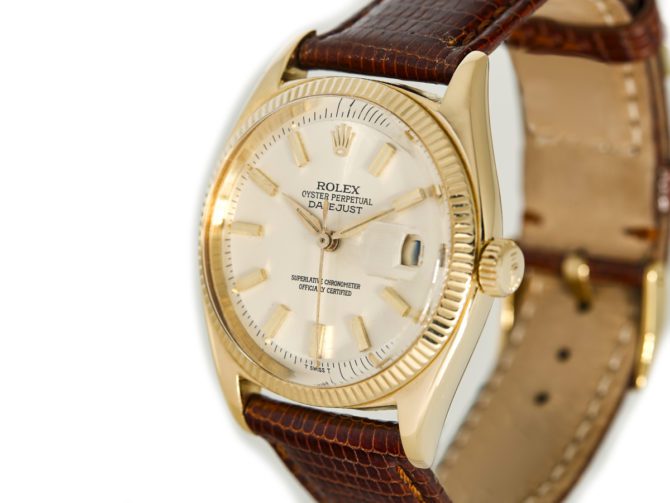Rolex Datejust 18ct Model 6605 Cal.1066 1956 (8)