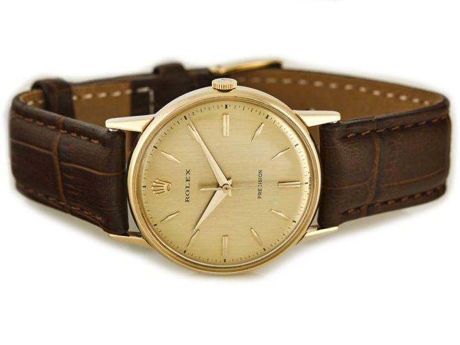 Rolex Precision Cal.1210 18ct 1951 (4)