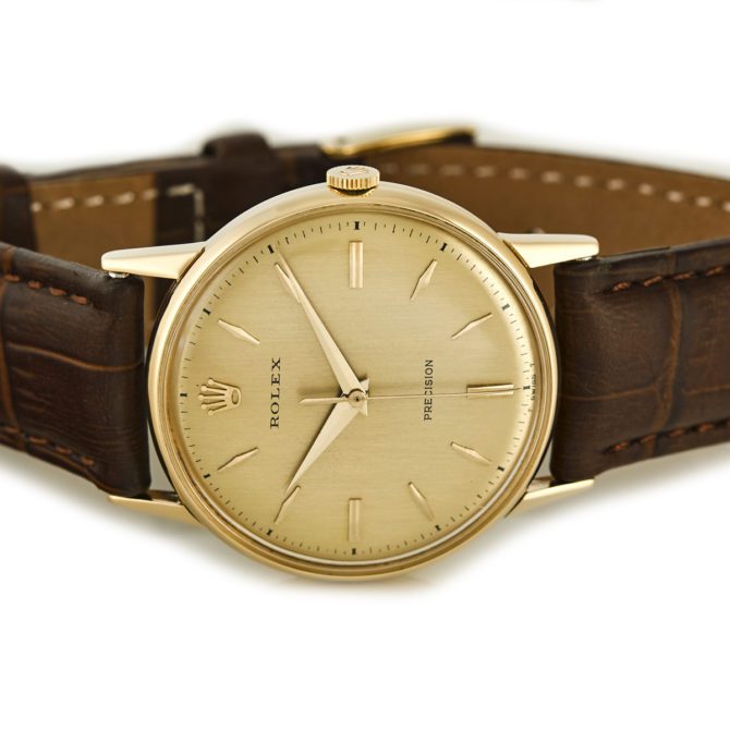 Rolex Precision Cal.1210 18ct 1951 (5)