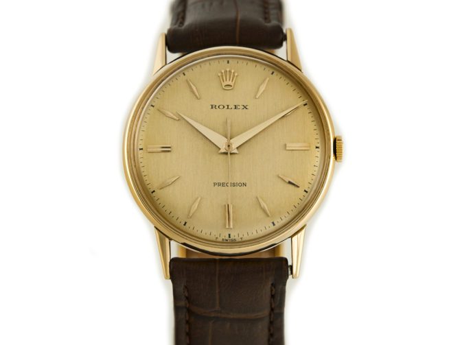 Rolex Precision Cal.1210 18ct 1951 (6)