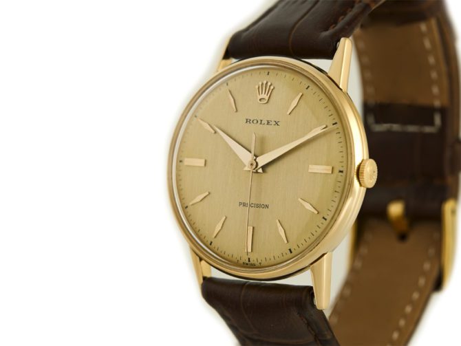 Rolex Precision Cal.1210 18ct 1951 (9)