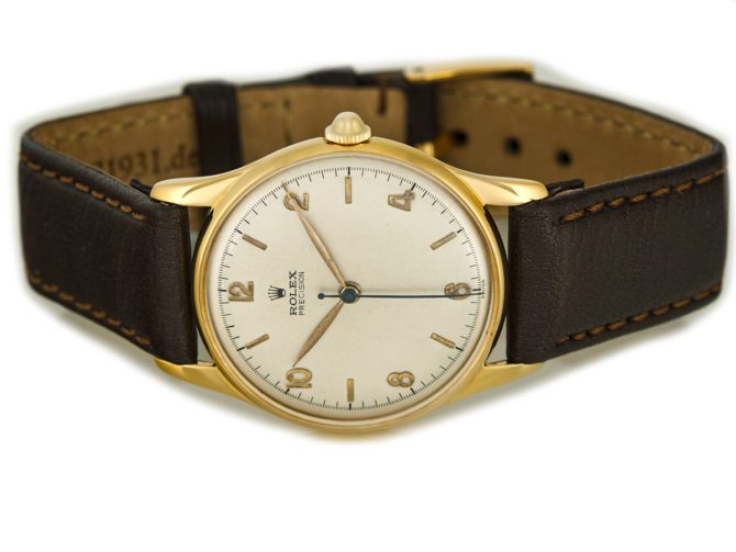 Rolex Precision Model 4132 Cal.10½ 1958 Rolled Gold (7)