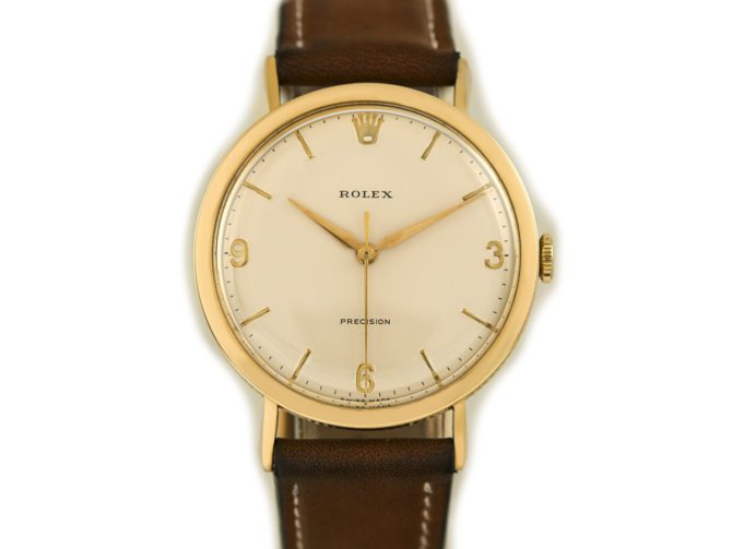 Rolex Precision Coin Edge Cal.1215 9ct 1966 (11)