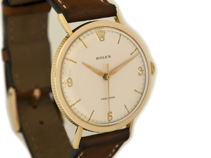 Rolex Precision Coin Edge Cal.1215 9ct 1966 (13)