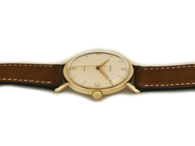 Rolex Precision Coin Edge Cal.1215 9ct 1966 (5)