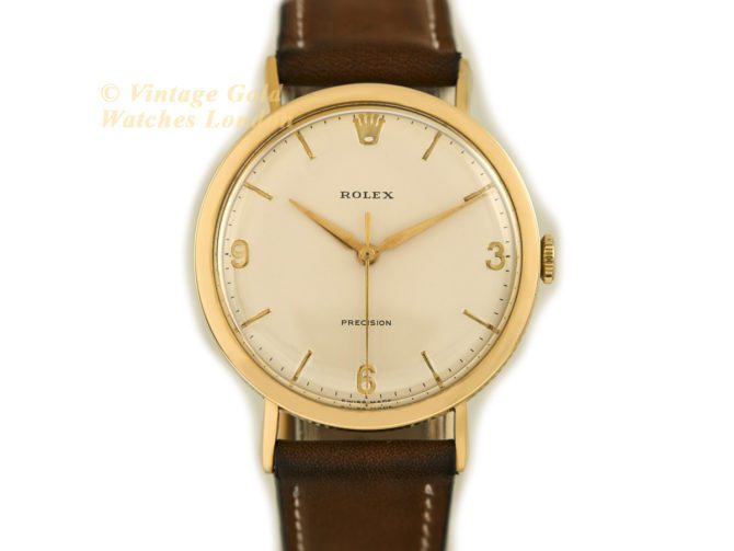 Rolex Precision Coin Edge Cal.1215 9ct 1966 (22)