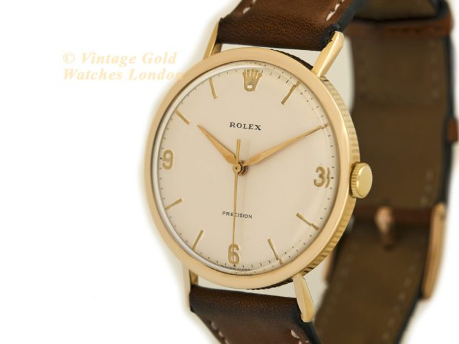 Rolex Precision Coin Edge Cal.1215 9ct 1966 (24)