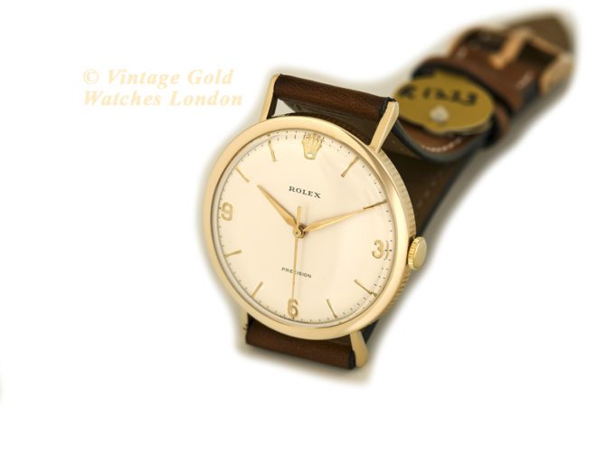 Rolex Precision Coin Edge Cal.1215 9ct 1966 (26)