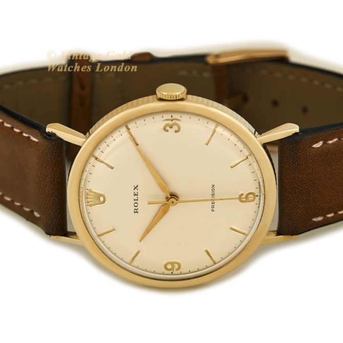 Rolex Precision Coin Edge Cal.1215 9ct 1966 (42)