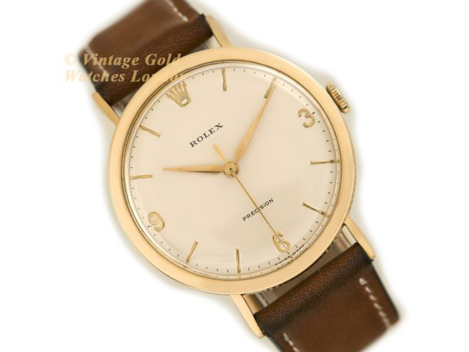 Rolex Precision Coin Edge Cal.1215 9ct 1966 (16)