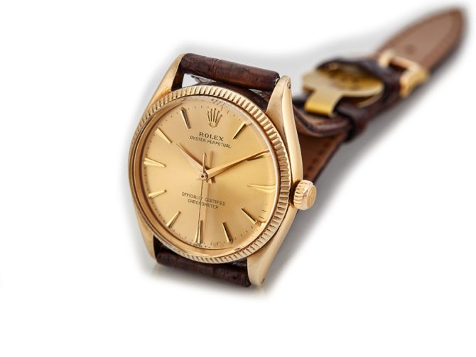 Rolex Oyster Perpetual Model Ref.6569 14ct 1955 (1)