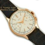 Zenith Chronograph Cal.156D 18ct Pink Gold c1956 mobile navigation (29)