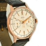 Zenith Chronograph Cal.156D 18ct Pink Gold c1956 mobile navigation (19)