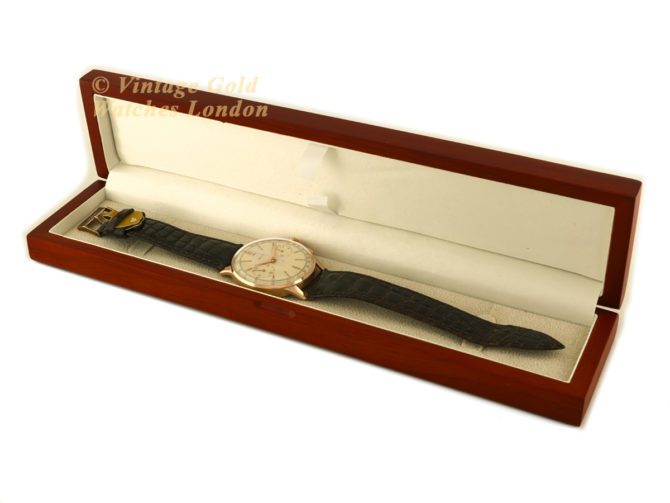 Zenith Chronograph Cal.156D 18ct Pink Gold c1956 (37)
