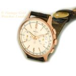 Zenith Chronograph Cal.156D 18ct Pink Gold c1956 mobile navigation (25)