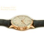 Zenith Chronograph Cal.156D 18ct Pink Gold c1956 mobile navigation (31)