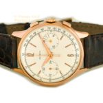 Zenith Chronograph Cal.156D 18ct Pink Gold c1956 mobile navigation (39)