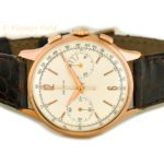 Zenith Chronograph Cal.156D 18ct Pink Gold c1956 mobile navigation (27)