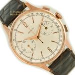 Zenith Chronograph Cal.156D 18ct Pink Gold c1956 mobile navigation (41)