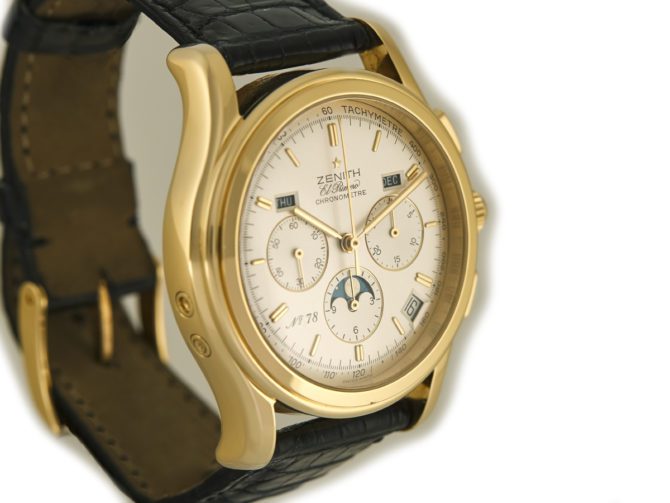 Zenith El Primero Triple Calendar Moonphase Chronograph 18ct 1992 – Limited Edition (10)