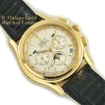 Zenith El Primero Triple Calendar Moonphase Chronograph 18ct 1992 – Limited Edition mobile navigation (27)