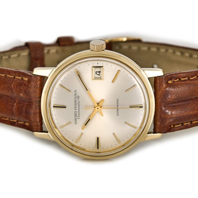 Girard Perregaux Chronometer HF Gyromatic 18ct 1967 (7)