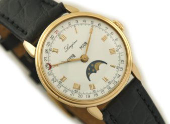 Longines Phase De Lune Cal.895 18ct 1989 - hover
