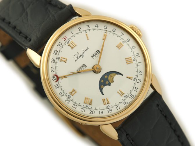 Longines Phase De Lune Cal.895 18ct 1989 (2)