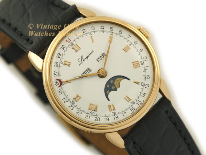 Longines Phase De Lune Cal.895 18ct 1989 (17)