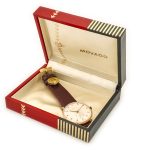 Movado Cal.470 18ct Pink Gold, Ruby Studded Dial, c1958 mobile navigation (39)