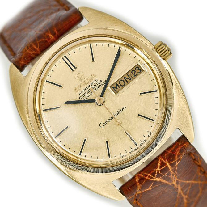 Omega Constellation 18ct Tonneau Cal.751 1970 (1)