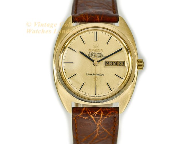 Omega Constellation 18ct Tonneau Cal.751 1970 (22)