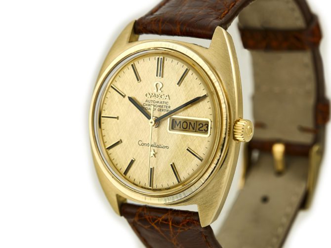 Omega Constellation 18ct Tonneau Cal.751 1970 (9)