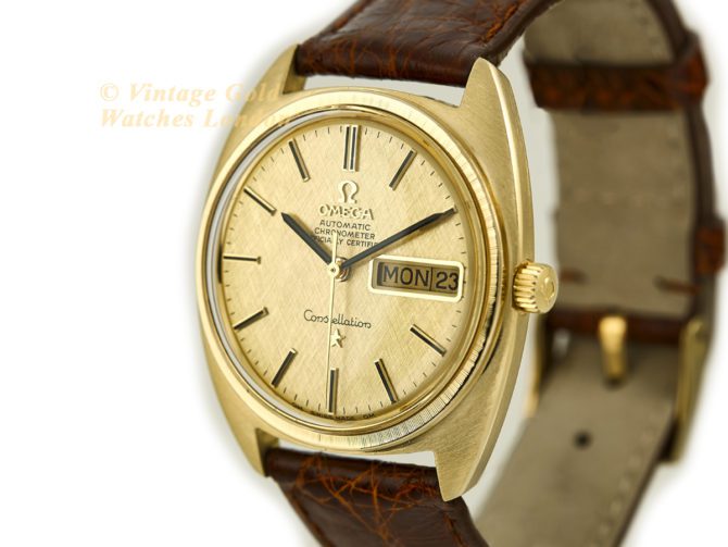 Omega Constellation 18ct Tonneau Cal.751 1970 (24)