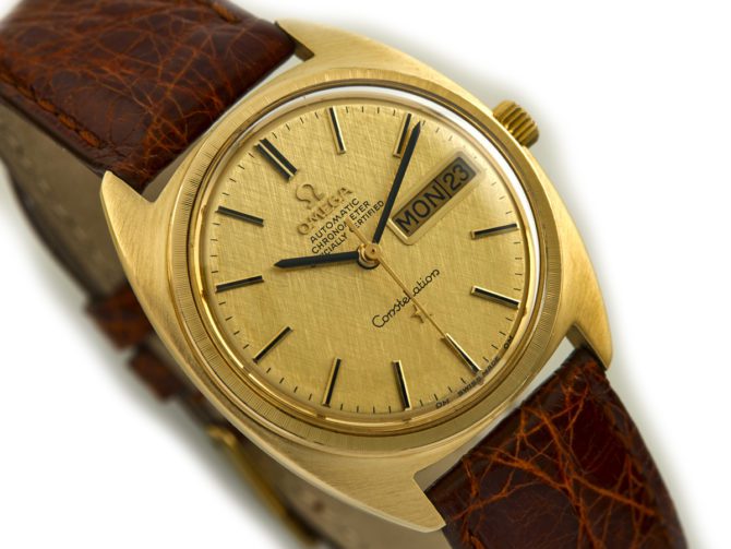 Omega Constellation 18ct Tonneau Cal.751 1970 (13)