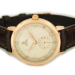 Omega Automatic 18ct Pink Gold Cal.491 1955 37.5mm mobile navigation (5)