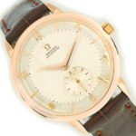 Omega Automatic 18ct Pink Gold Cal.491 1955 37.5mm mobile navigation (9)