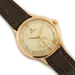 Omega Automatic 18ct Pink Gold Cal.491 1955 37.5mm mobile navigation (14)