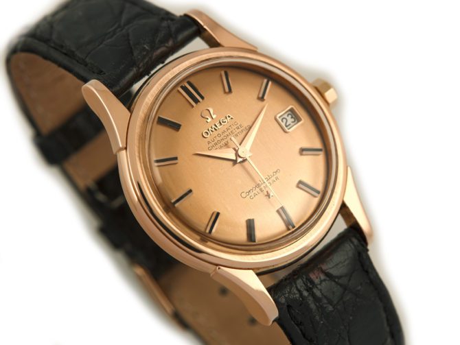 Omega Constellation Calendar 18ct Pink Gold Cal.504 1957 (15)