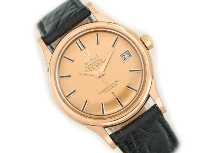 Omega Constellation Calendar 18ct Pink Gold Cal.504 1957 (8)