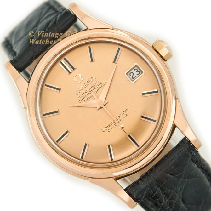 Omega Constellation Calendar 18ct Pink Gold Cal.504 1957 (44)