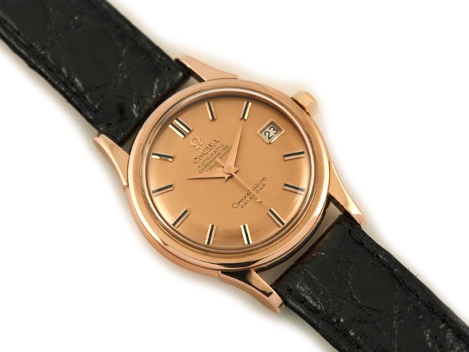 Omega Constellation Calendar 18ct Pink Gold Cal.504 1957 (14)