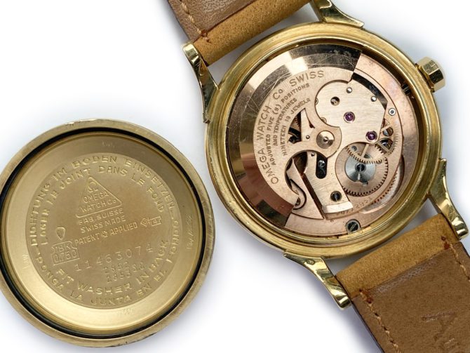 Omega Constellation Cal.501 18ct 1955 (13)