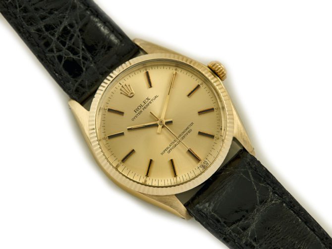 Rolex Oyster Perpetual Cal.1570 14ct 1964 (14)