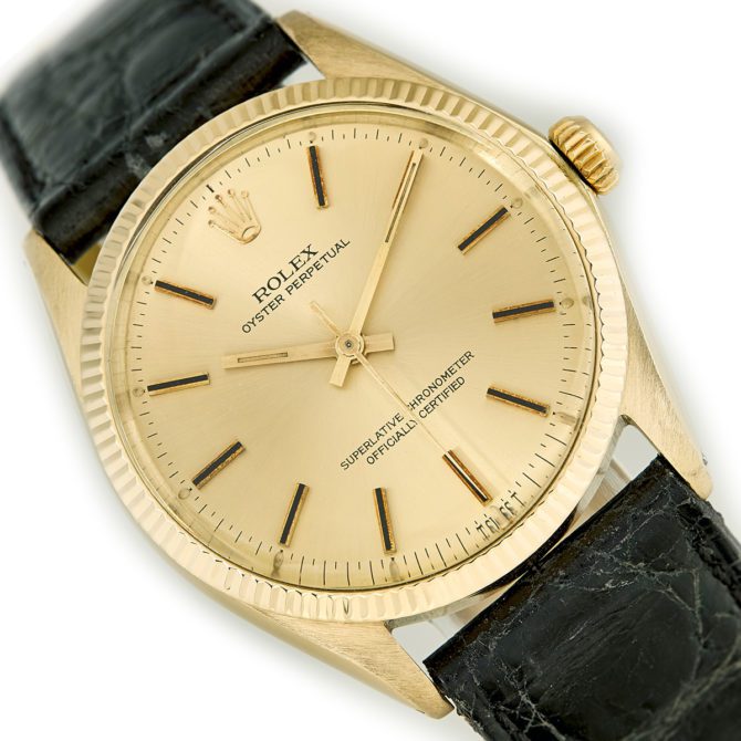 Rolex Oyster Perpetual Cal.1570 14ct 1964 (8)