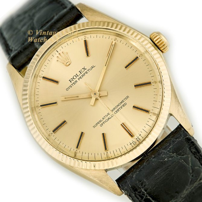 Rolex Oyster Perpetual Cal.1570 14ct 1964 (44)