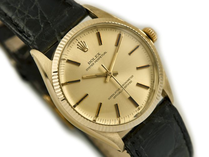 Rolex Oyster Perpetual Cal.1570 14ct 1964 (13)
