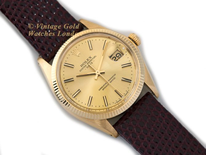 Rolex Oyster Perpetual Date Model Ref. 1503 18ct 1972 (30)
